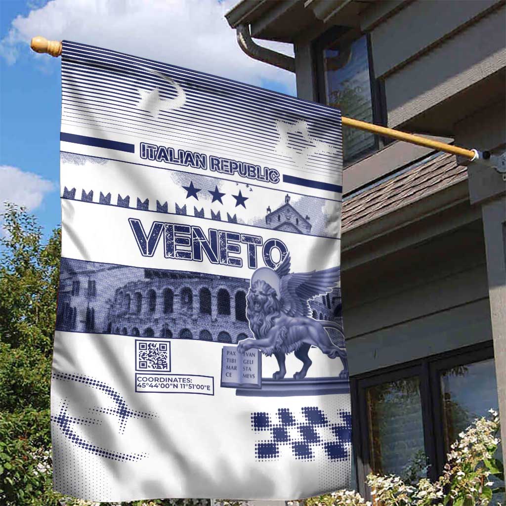 Italy Veneto Garden Flag Lion Saint Mark Of Venetian Republic - Wonder Print Shop