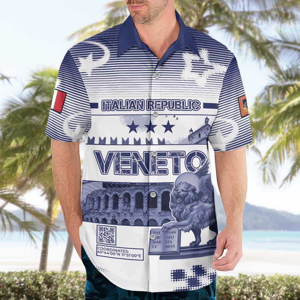 Personalized Italy Veneto Hawaiian Shirt Lion Saint Mark Of Venetian Republic - Wonder Print Shop