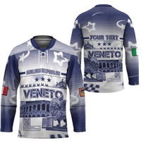 Personalized Italy Veneto Hockey Jersey Lion Saint Mark Of Venetian Republic - Wonder Print Shop