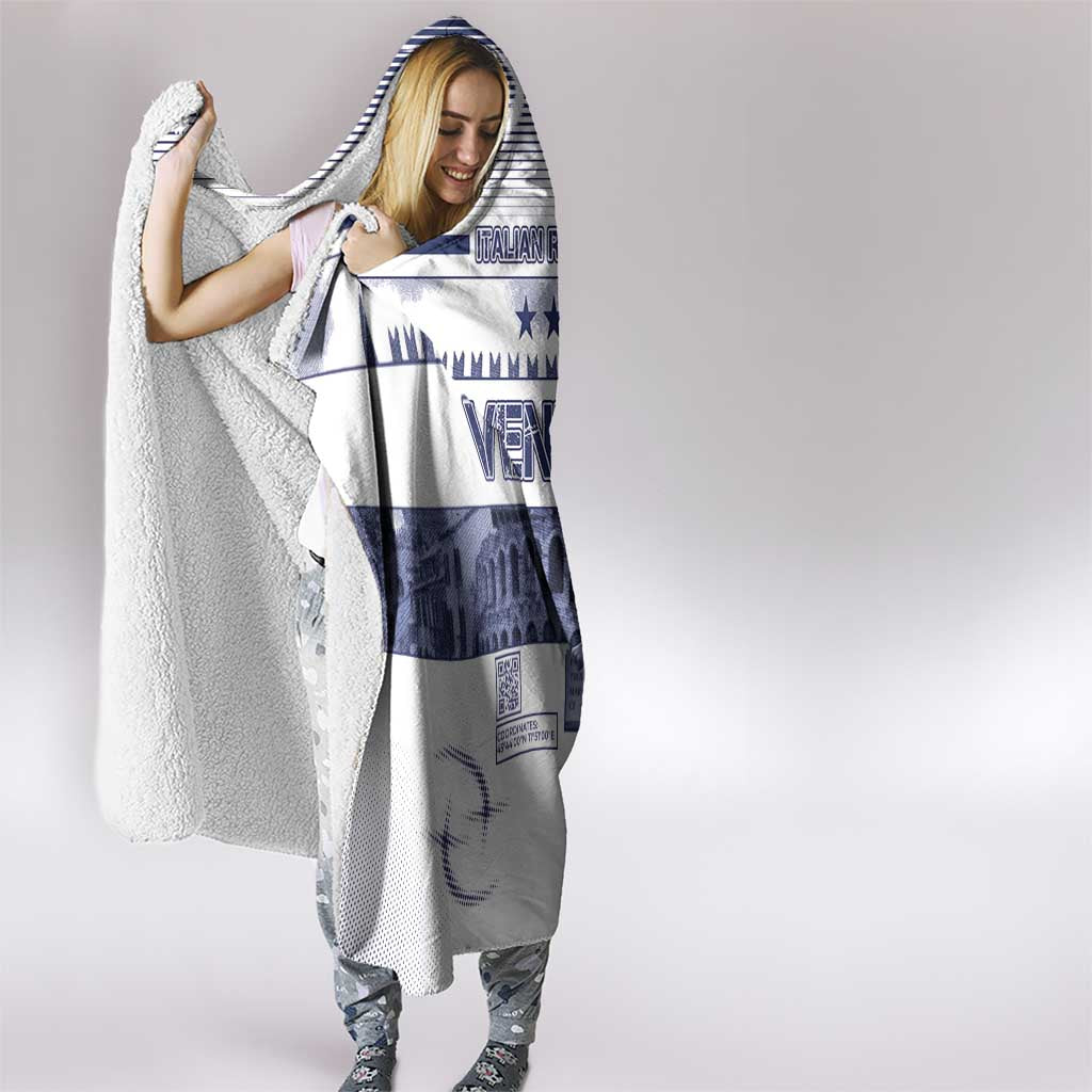 Italy Veneto Hooded Blanket Lion Saint Mark Of Venetian Republic - Wonder Print Shop