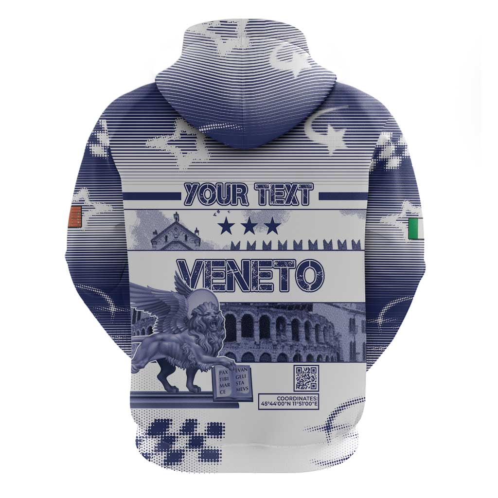 Personalized Italy Veneto Hoodie Lion Saint Mark Of Venetian Republic - Wonder Print Shop