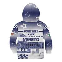 Personalized Italy Veneto Kid Hoodie Lion Saint Mark Of Venetian Republic - Wonder Print Shop