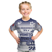 Personalized Italy Veneto Kid T Shirt Lion Saint Mark Of Venetian Republic - Wonder Print Shop