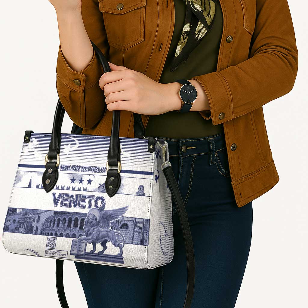 Italy Veneto Leather Bag Lion Saint Mark Of Venetian Republic - Wonder Print Shop