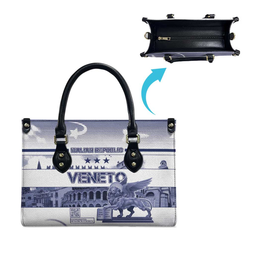 Italy Veneto Leather Bag Lion Saint Mark Of Venetian Republic - Wonder Print Shop