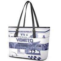 Italy Veneto Leather Tote Bag Lion Saint Mark Of Venetian Republic - Wonder Print Shop