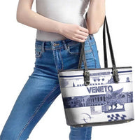 Italy Veneto Leather Tote Bag Lion Saint Mark Of Venetian Republic - Wonder Print Shop