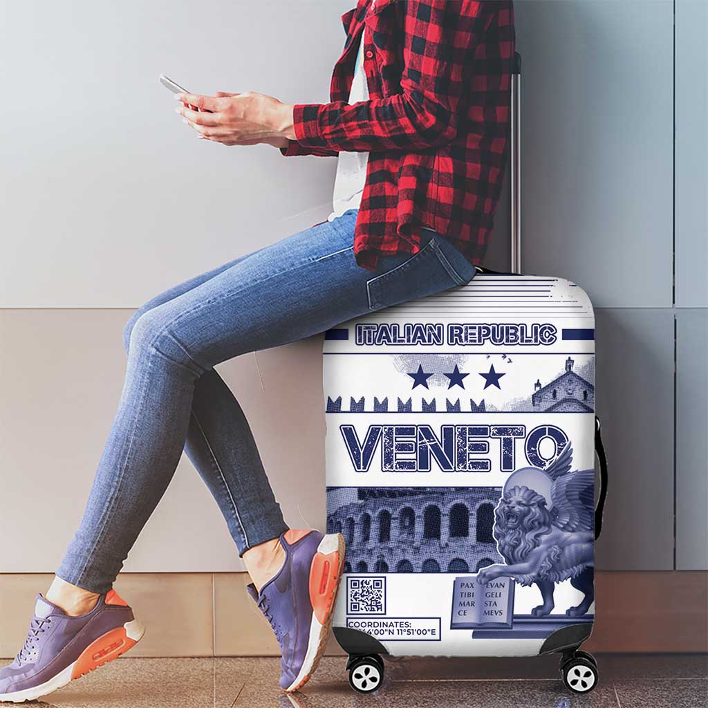 Italy Veneto Luggage Cover Lion Saint Mark Of Venetian Republic - Wonder Print Shop