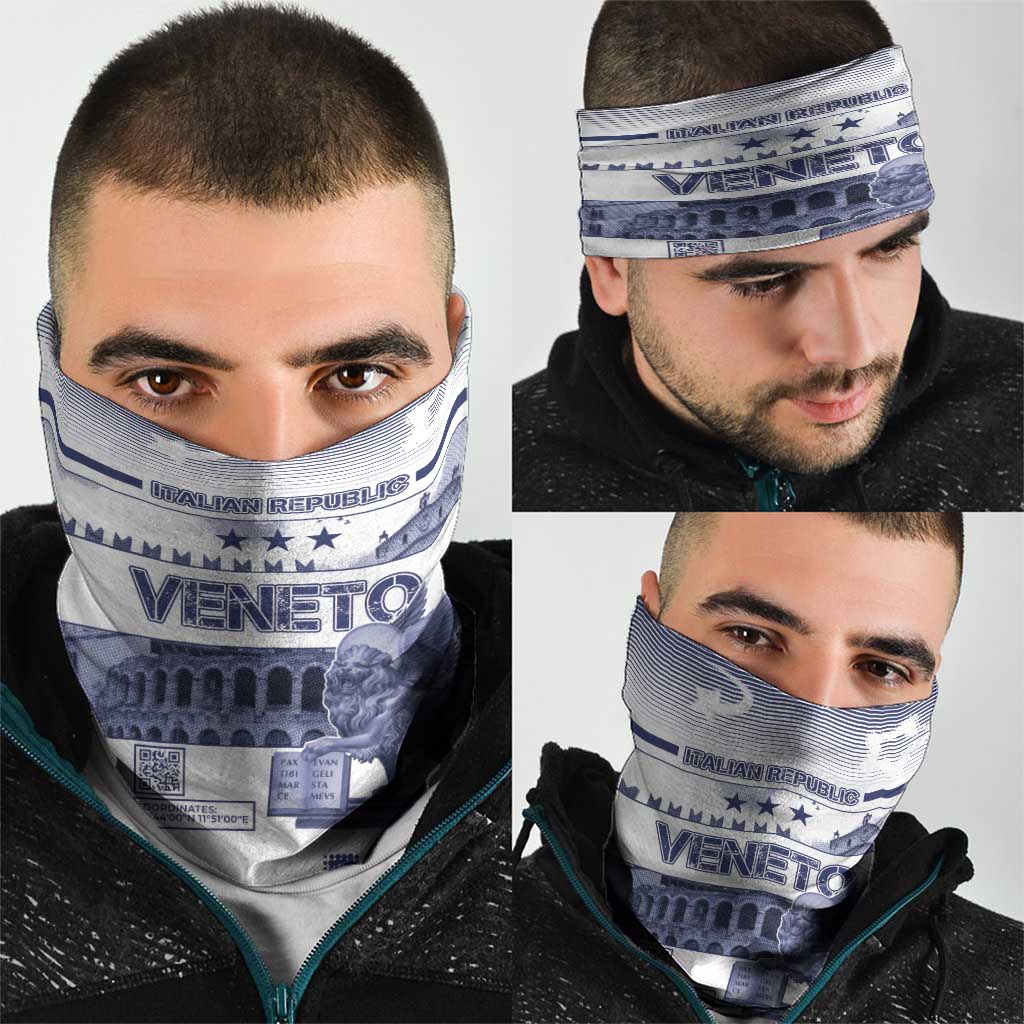 Italy Veneto Neck Gaiter Lion Saint Mark Of Venetian Republic - Wonder Print Shop