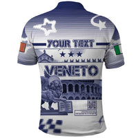 Personalized Italy Veneto Polo Shirt Lion Saint Mark Of Venetian Republic - Wonder Print Shop