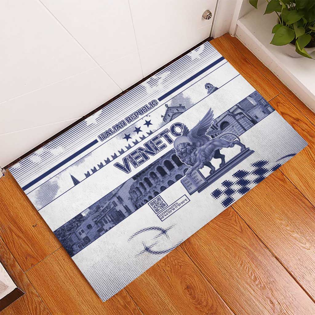 Italy Veneto Rubber Doormat Lion Saint Mark Of Venetian Republic - Wonder Print Shop