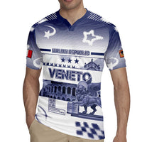 Personalized Italy Veneto Rugby Jersey Lion Saint Mark Of Venetian Republic - Wonder Print Shop