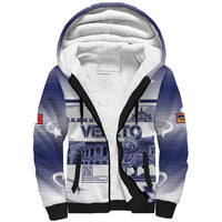 Personalized Italy Veneto Sherpa Hoodie Lion Saint Mark Of Venetian Republic - Wonder Print Shop