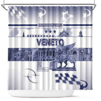 Italy Veneto Shower Curtain Lion Saint Mark Of Venetian Republic - Wonder Print Shop