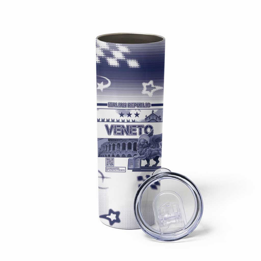 Personalized Italy Veneto Skinny Tumbler Lion Saint Mark Of Venetian Republic - Wonder Print Shop