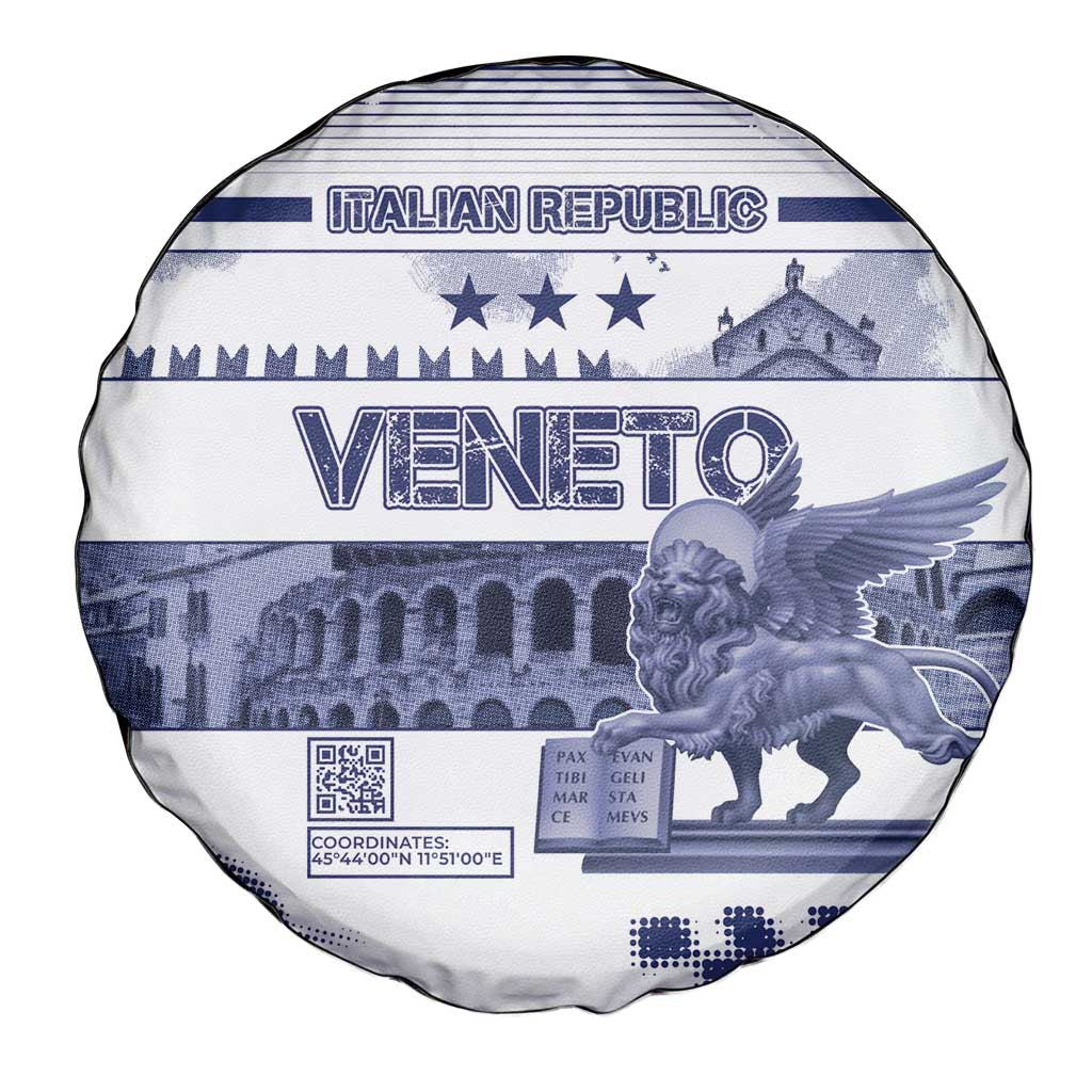 Italy Veneto Spare Tire Cover Lion Saint Mark Of Venetian Republic - Wonder Print Shop