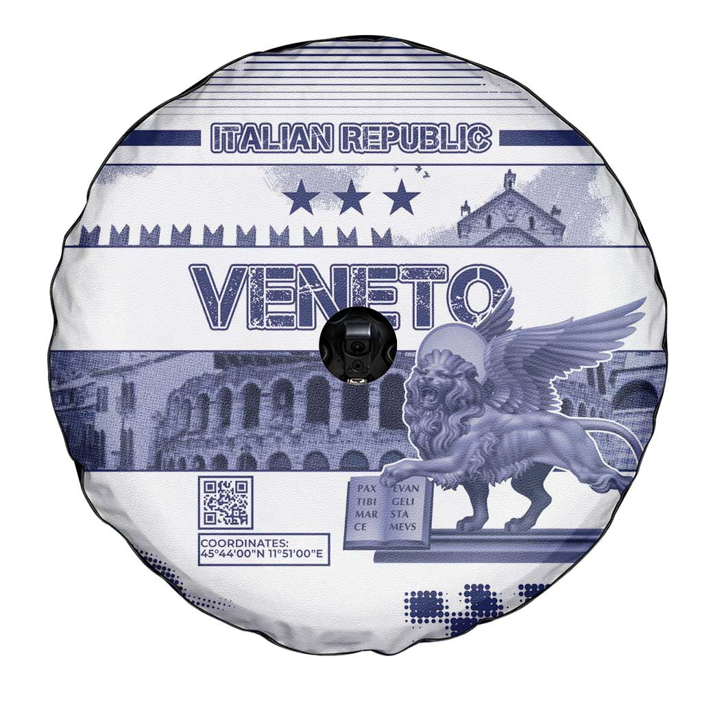 Italy Veneto Spare Tire Cover Lion Saint Mark Of Venetian Republic - Wonder Print Shop