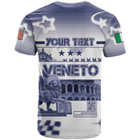 Personalized Italy Veneto T Shirt Lion Saint Mark Of Venetian Republic - Wonder Print Shop