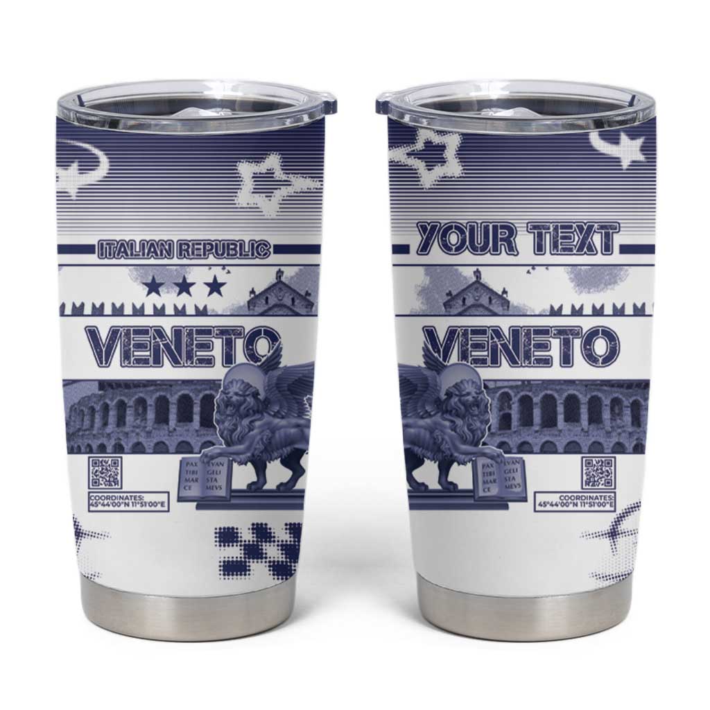 Personalized Italy Veneto Tumbler Cup Lion Saint Mark Of Venetian Republic - Wonder Print Shop