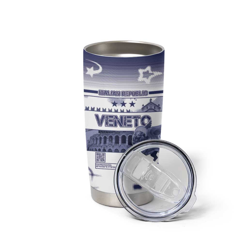 Personalized Italy Veneto Tumbler Cup Lion Saint Mark Of Venetian Republic - Wonder Print Shop