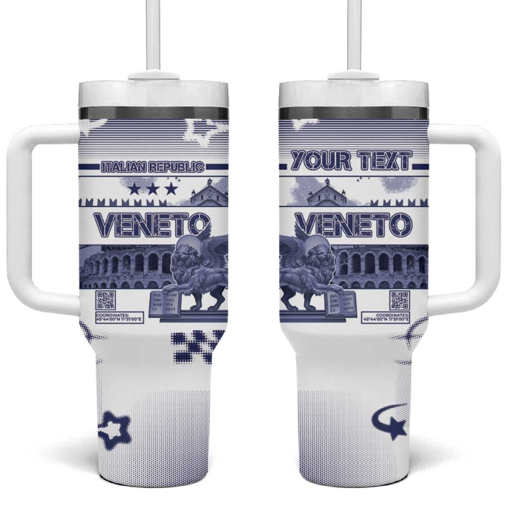 Personalized Italy Veneto Tumbler With Handle Lion Saint Mark Of Venetian Republic - Wonder Print Shop