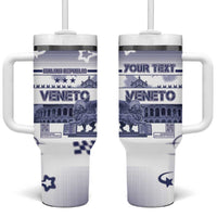 Personalized Italy Veneto Tumbler With Handle Lion Saint Mark Of Venetian Republic - Wonder Print Shop