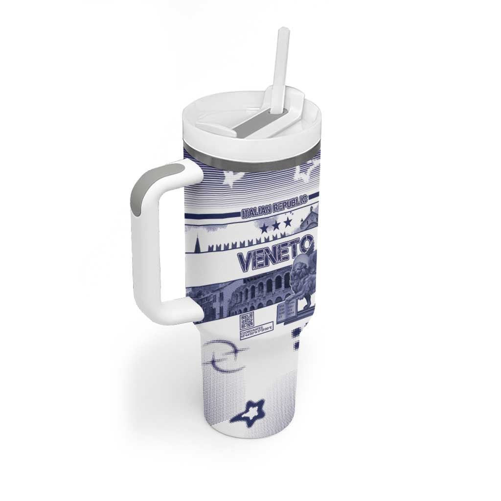 Personalized Italy Veneto Tumbler With Handle Lion Saint Mark Of Venetian Republic - Wonder Print Shop