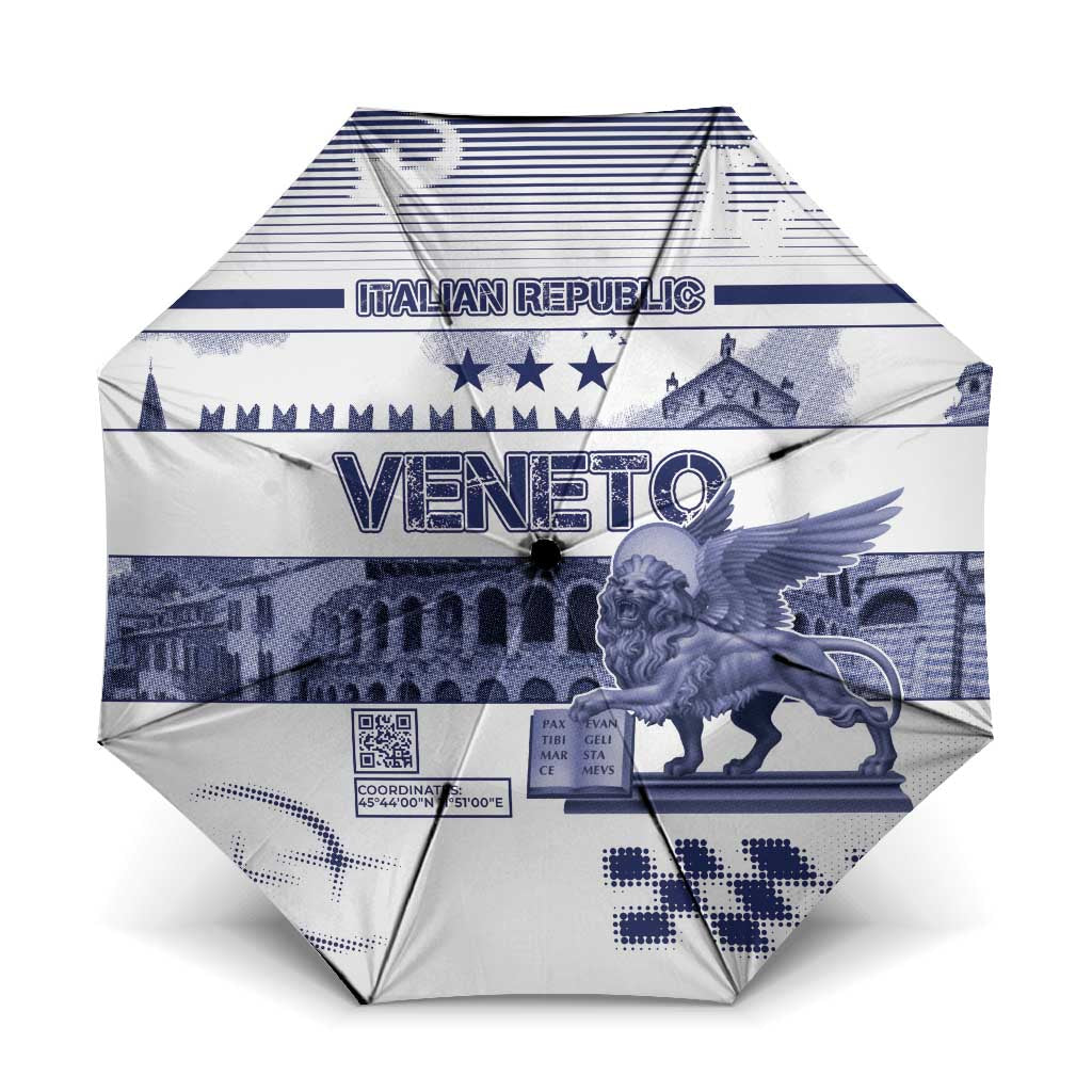 Italy Veneto Umbrella Lion Saint Mark Of Venetian Republic - Wonder Print Shop