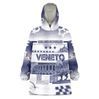 Personalized Italy Veneto Wearable Blanket Hoodie Lion Saint Mark Of Venetian Republic - Wonder Print Shop