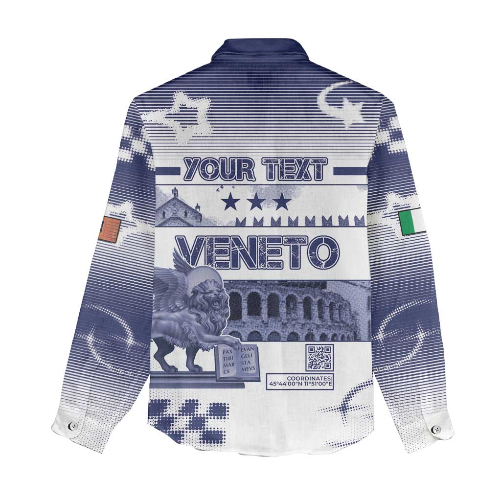 Personalized Italy Veneto Women Casual Shirt Lion Saint Mark Of Venetian Republic - Wonder Print Shop