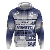 Personalized Italy Veneto Zip Hoodie Lion Saint Mark Of Venetian Republic - Wonder Print Shop