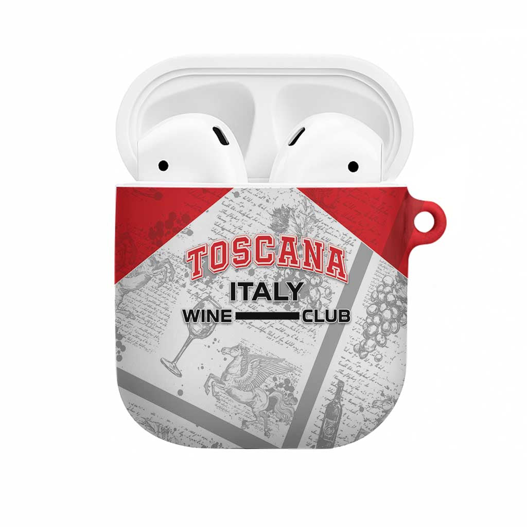 Italy Tuscany AirPods Case Toscana Wine Club - Wonder Print Shop