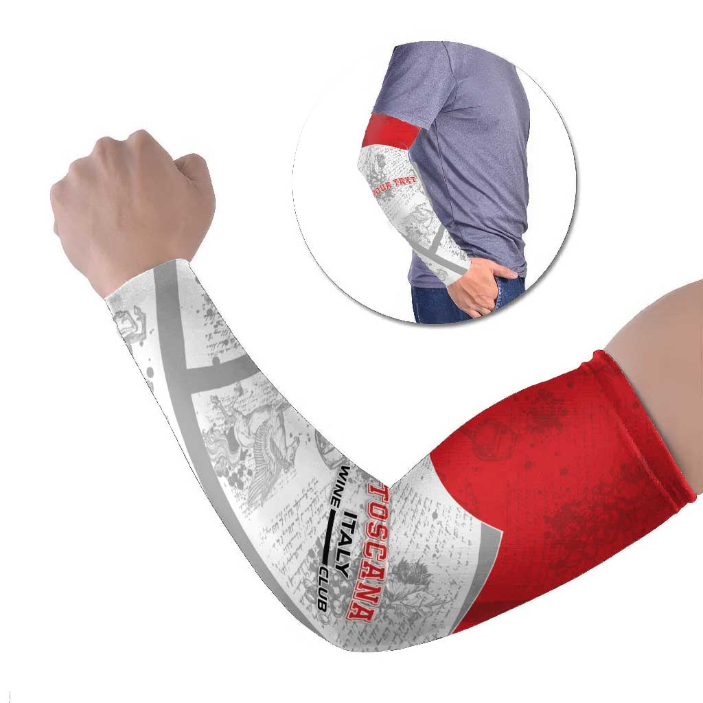 Personalized Italy Tuscany Arm Sleeves Toscana Wine Club - Wonder Print Shop