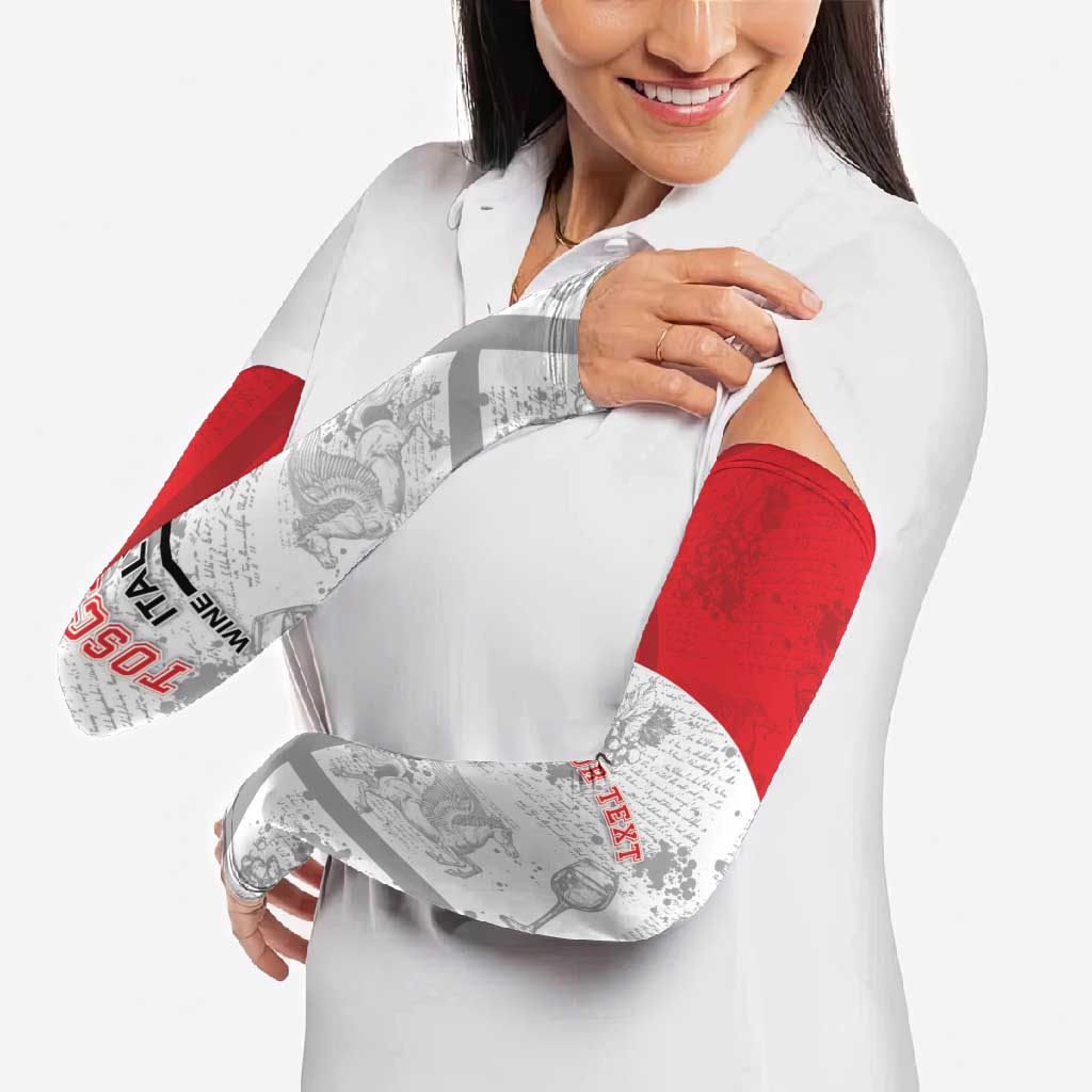 Personalized Italy Tuscany Arm Sleeves Toscana Wine Club - Wonder Print Shop