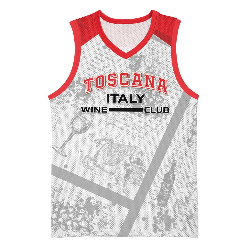 Personalized Italy Tuscany Basketball Jersey Toscana Wine Club - Wonder Print Shop