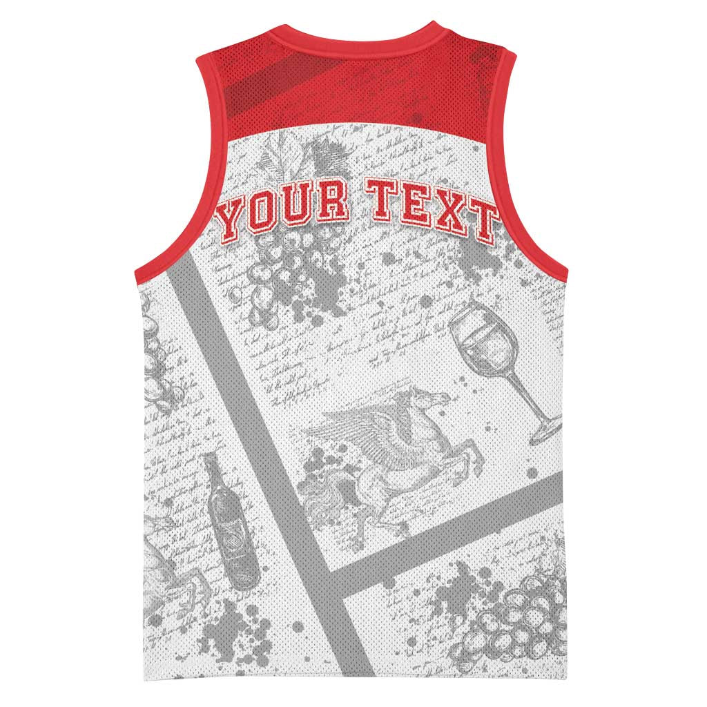 Personalized Italy Tuscany Basketball Jersey Toscana Wine Club - Wonder Print Shop