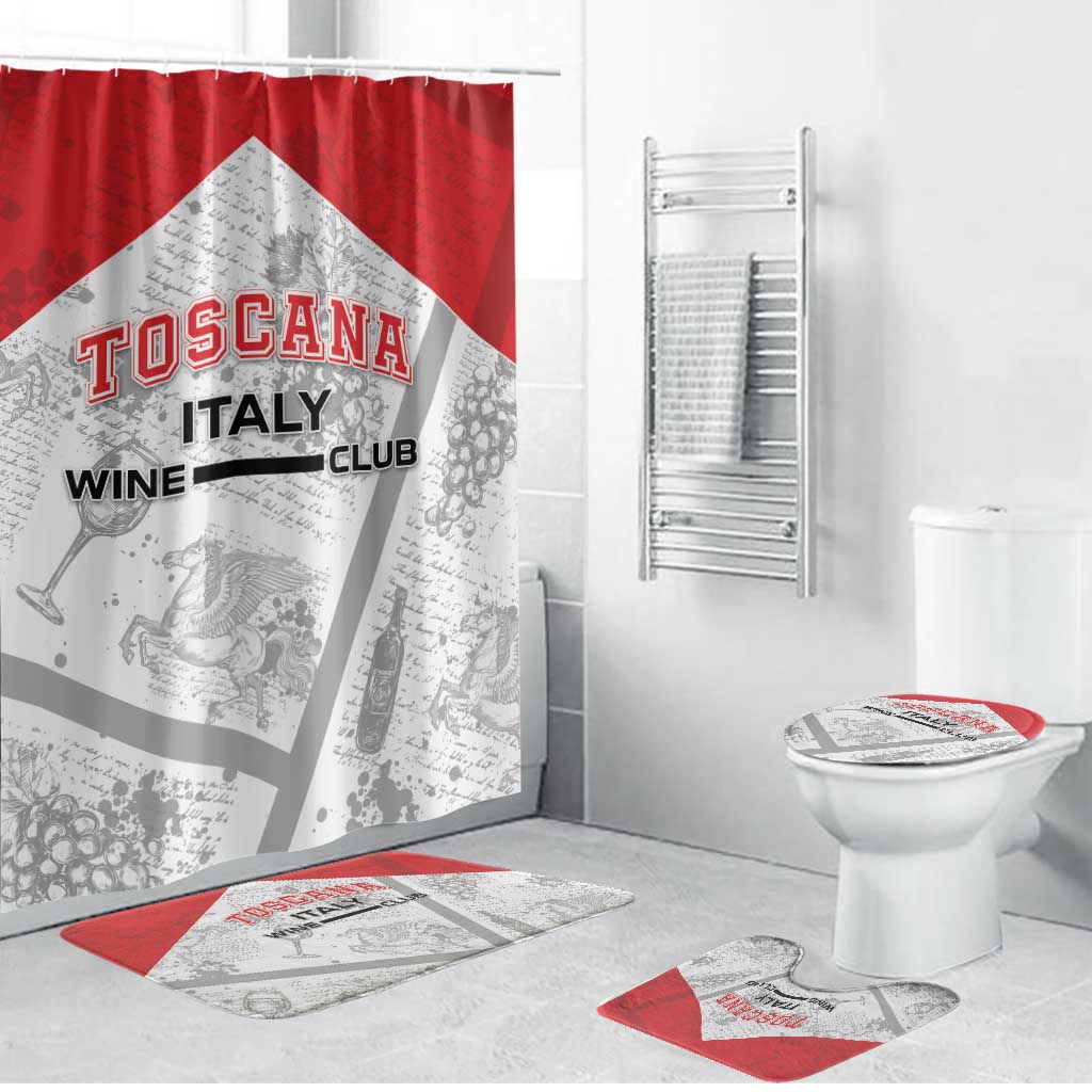 Italy Tuscany Bathroom Set Toscana Wine Club - Wonder Print Shop