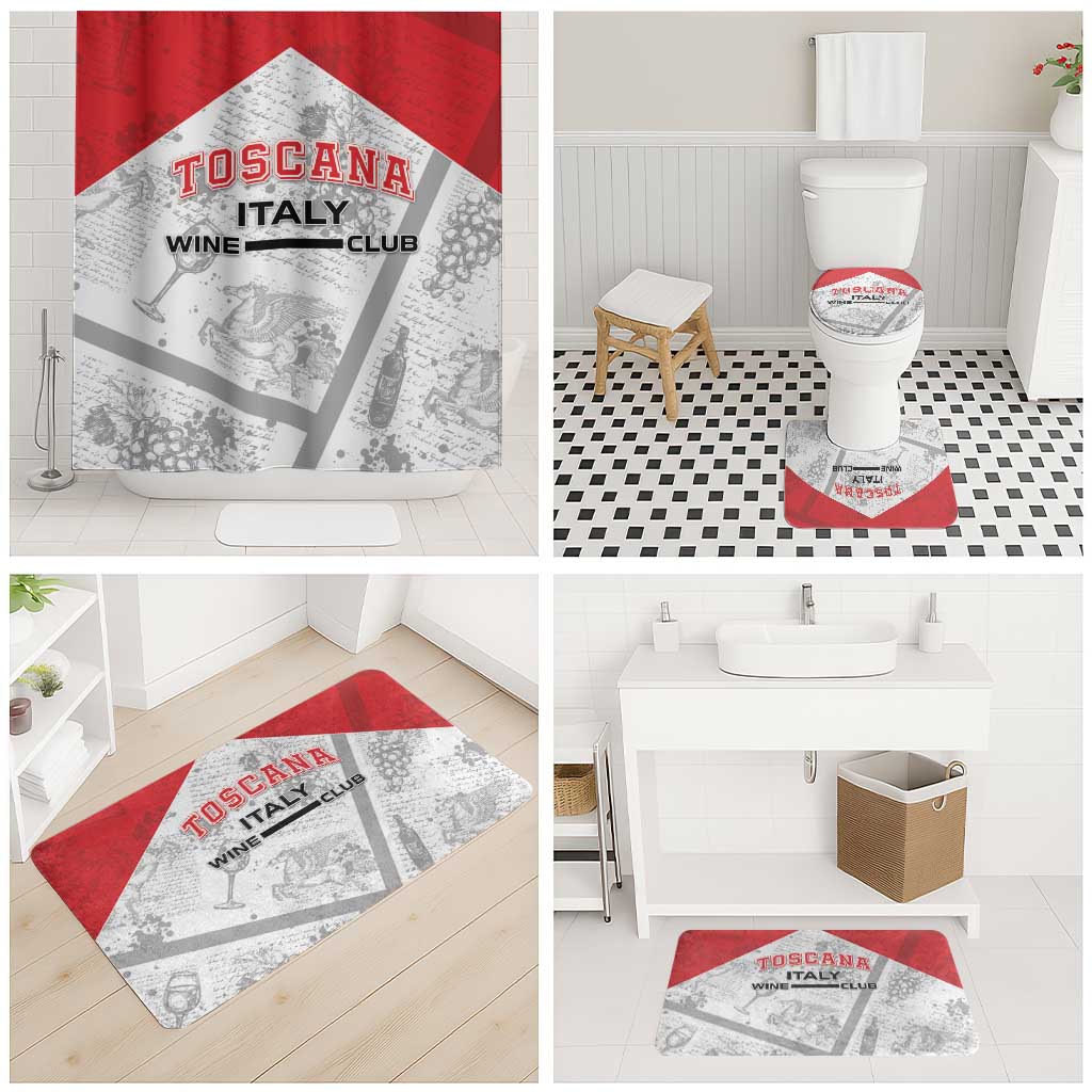 Italy Tuscany Bathroom Set Toscana Wine Club - Wonder Print Shop