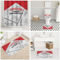 Italy Tuscany Bathroom Set Toscana Wine Club - Wonder Print Shop