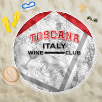 Italy Tuscany Beach Blanket Toscana Wine Club - Wonder Print Shop