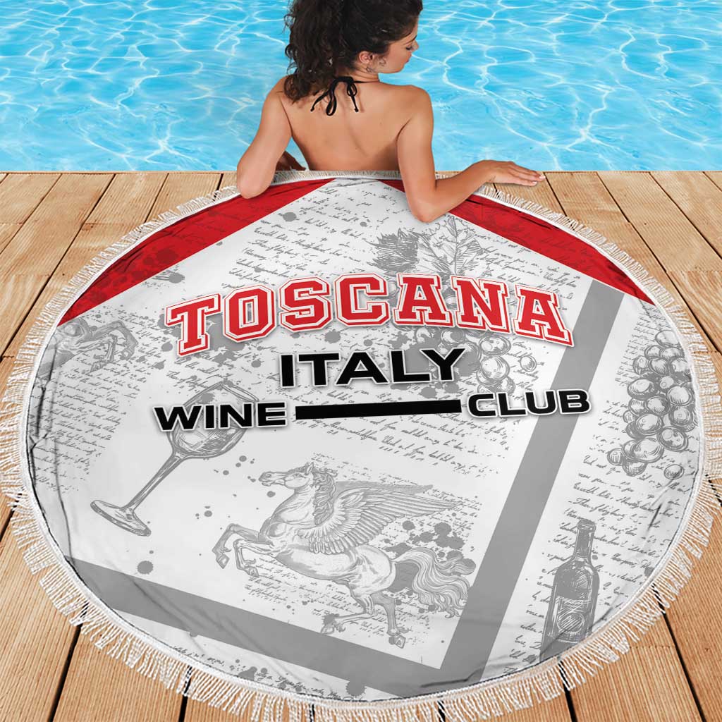 Italy Tuscany Beach Blanket Toscana Wine Club - Wonder Print Shop