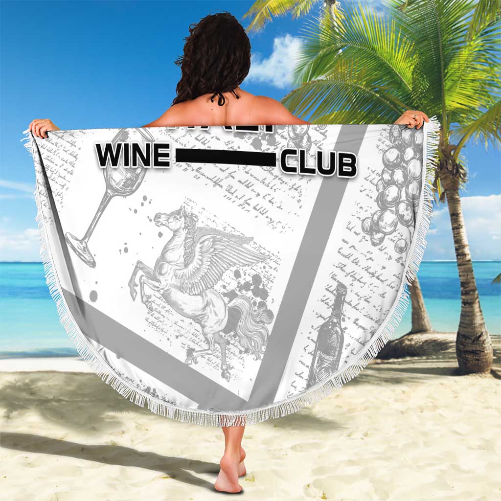 Italy Tuscany Beach Blanket Toscana Wine Club - Wonder Print Shop