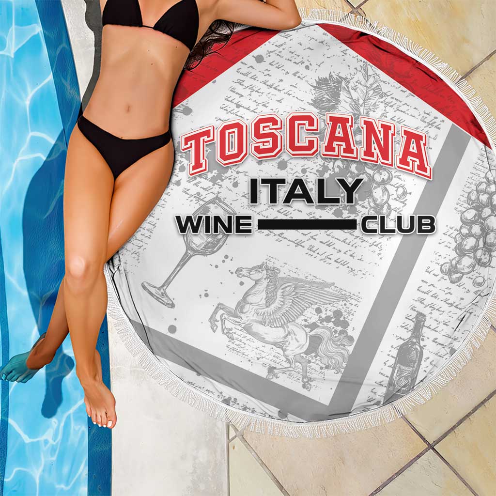 Italy Tuscany Beach Blanket Toscana Wine Club - Wonder Print Shop