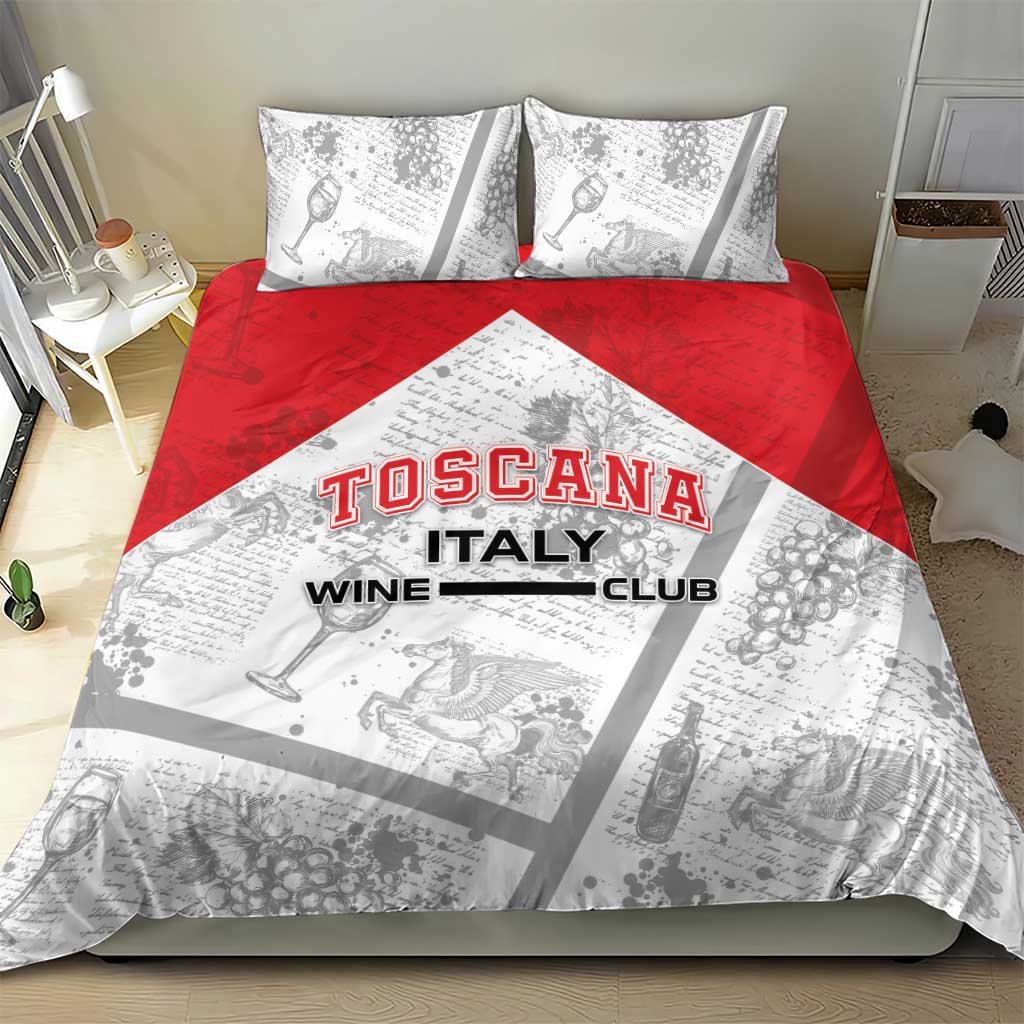 Italy Tuscany Bedding Set Toscana Wine Club - Wonder Print Shop
