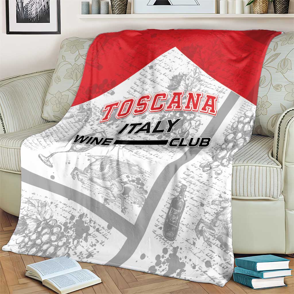 Italy Tuscany Blanket Toscana Wine Club - Wonder Print Shop