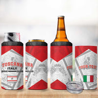 Personalized Italy Tuscany 4 in 1 Can Cooler Tumbler Toscana Wine Club - Wonder Print Shop