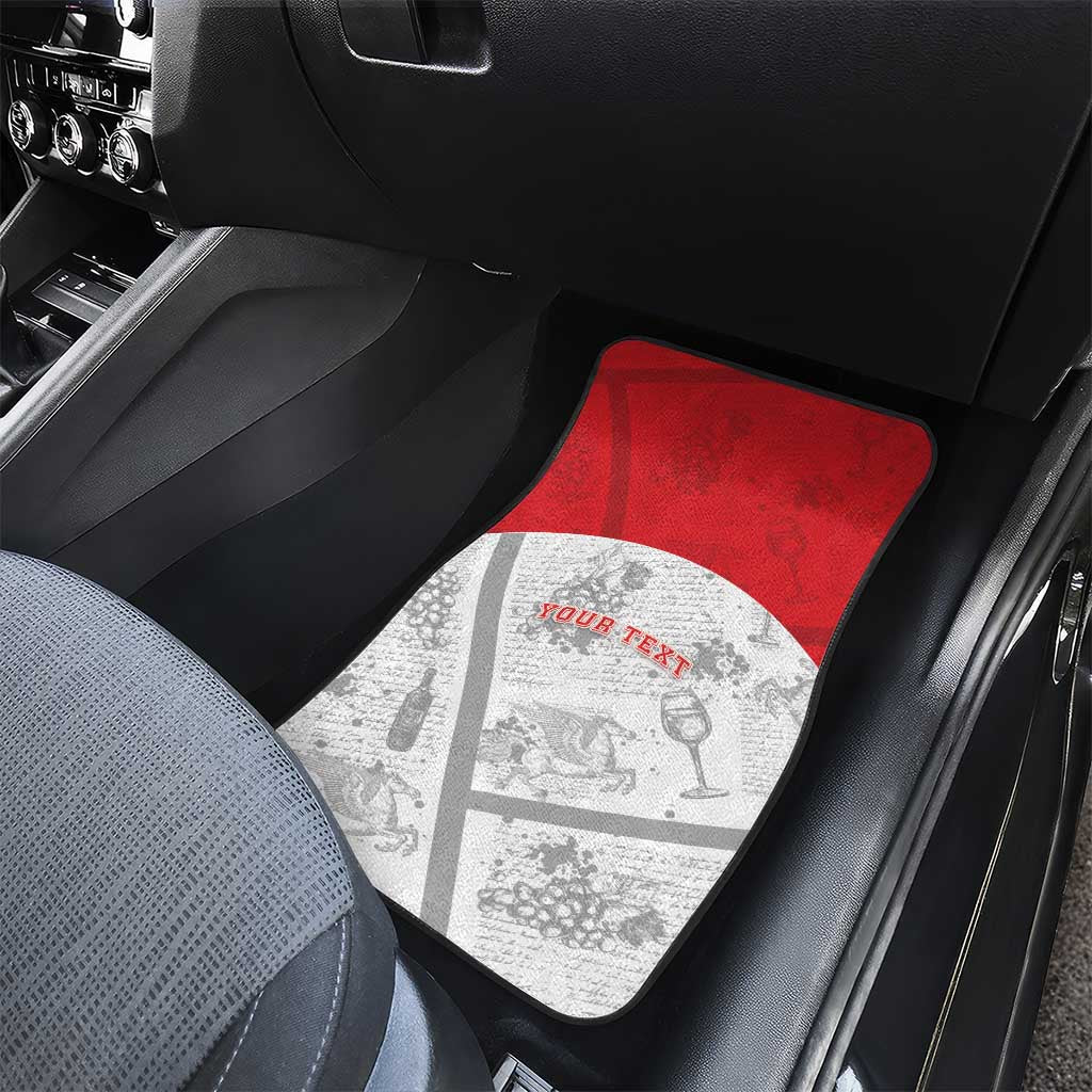 Personalized Italy Tuscany Car Mats Toscana Wine Club - Wonder Print Shop