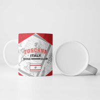 Personalized Italy Tuscany Ceramic Mug Toscana Wine Club - Wonder Print Shop