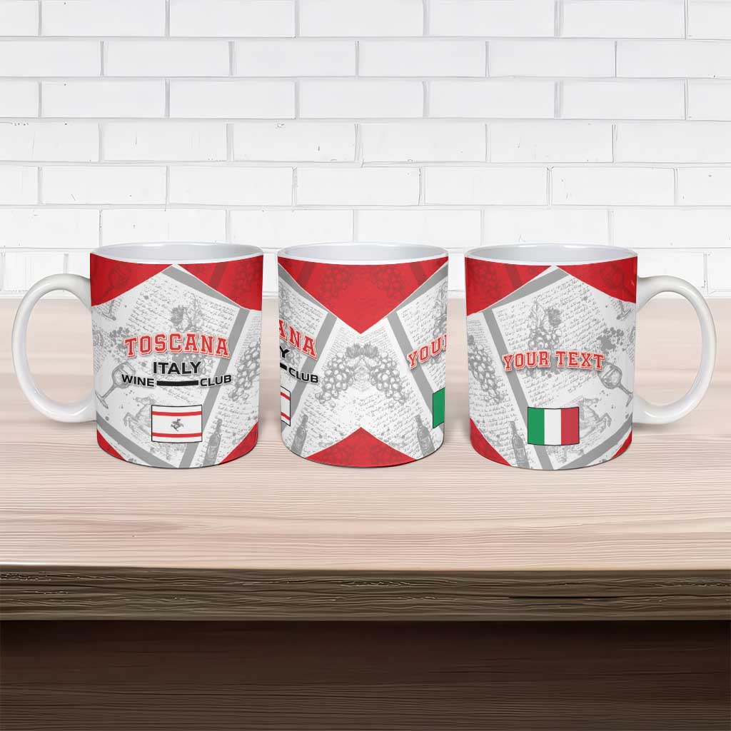 Personalized Italy Tuscany Ceramic Mug Toscana Wine Club - Wonder Print Shop