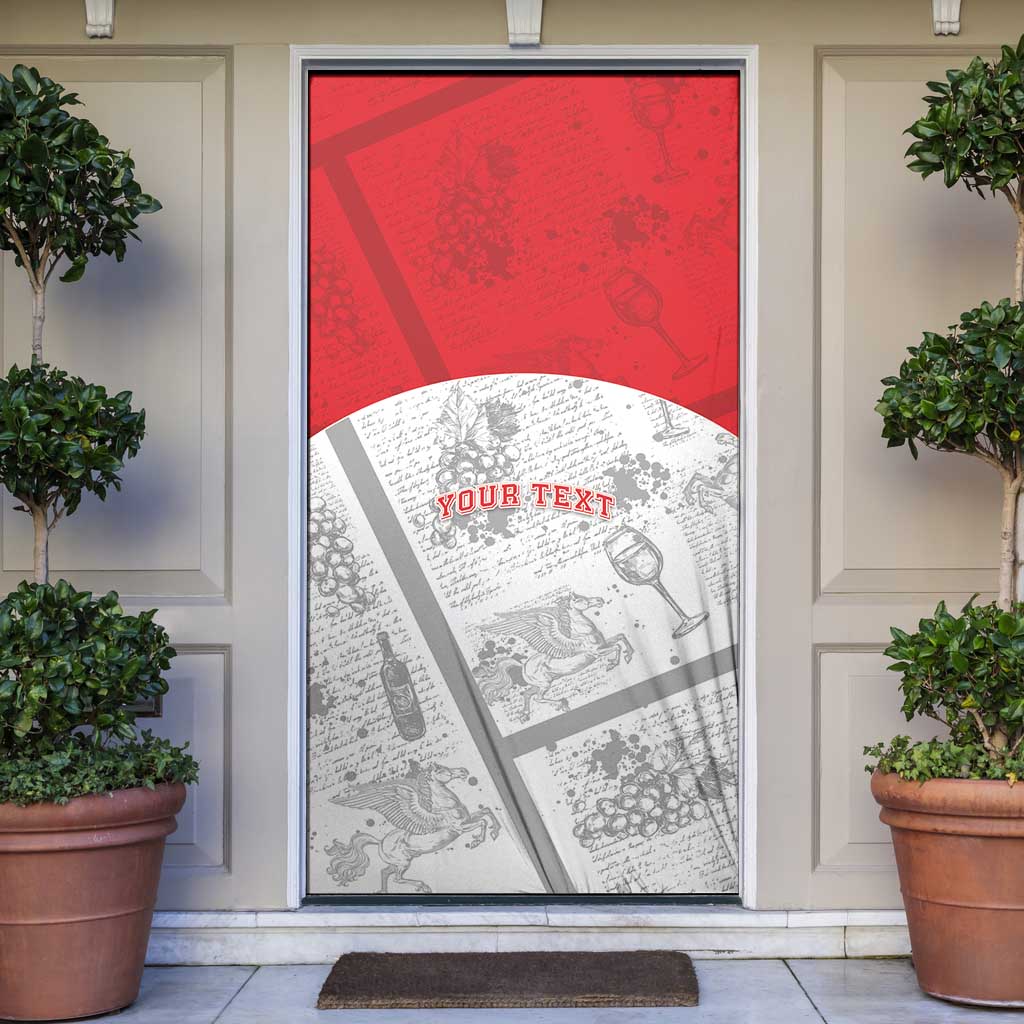 Personalized Italy Tuscany Door Cover Toscana Wine Club - Wonder Print Shop